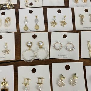 earnings,jewelry, fashion earnings, bulk earnings, stylish earnings